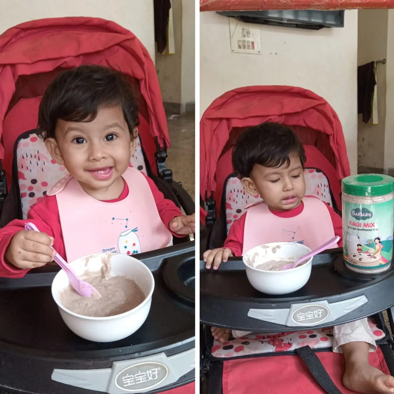 স্প্রাউটেড রাগি মিক্স ফর লিটল ওয়ান | ক্যালসিয়াম ও আয়রন সমৃদ্ধ | গুটিগুটিপা