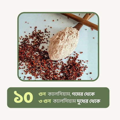 স্প্রাউটেড রাগি মিক্স ফর লিটল ওয়ান | ক্যালসিয়াম ও আয়রন সমৃদ্ধ | গুটিগুটিপা